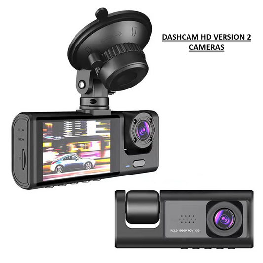 dashcam voiture 2 caméras HD 1080P intérieur avant - Drive Live