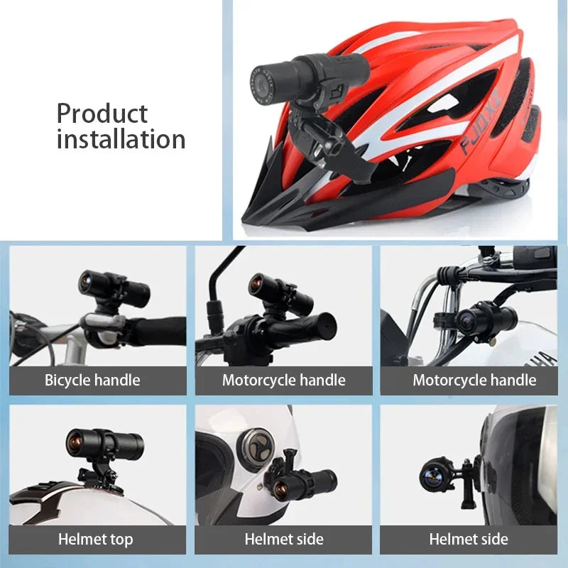 dashcam moto casque WiFi variante avec carte mémoire 64 Go - Drive Live