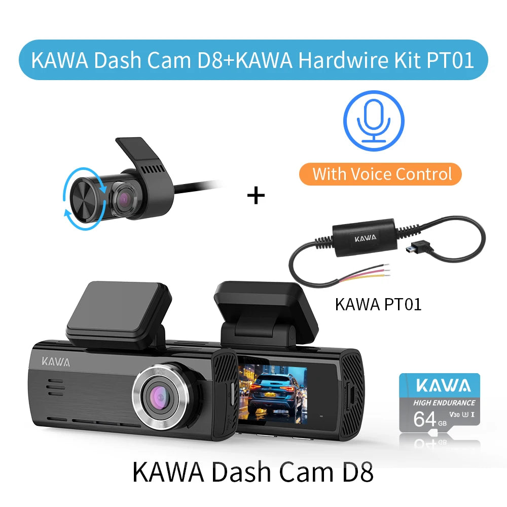 dashcam 4K 360 variante standard 64 Go - Drive Live