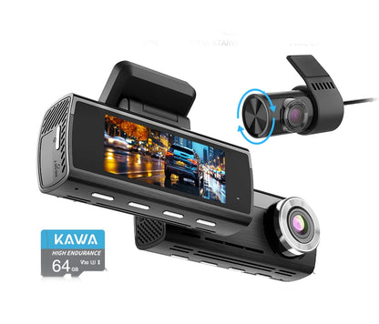 dashcam 4K Ultra HD 360 WiFi vision nocturne - Drive Live