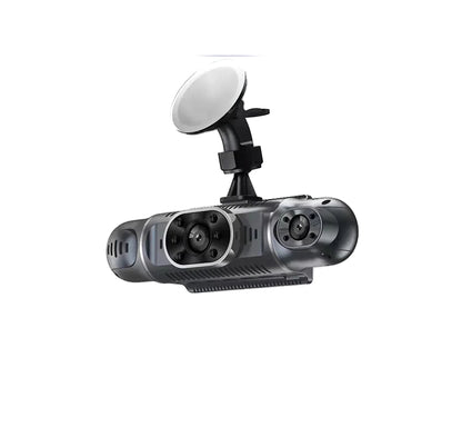 Dashcam 4 Caméras HD WiFi Vision Nocturne 360°