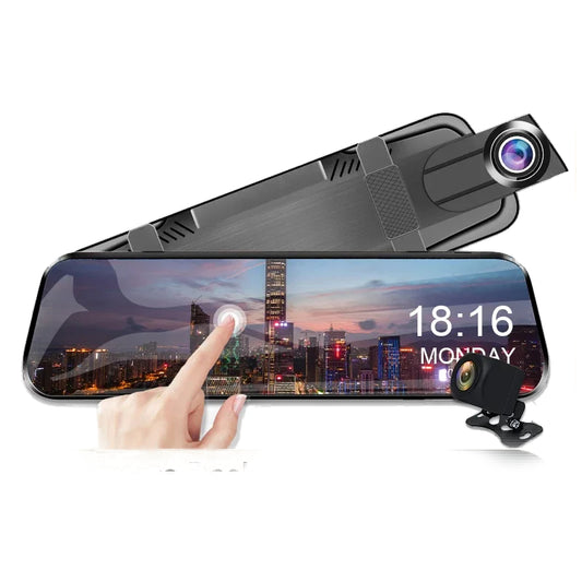 Dashcam Rétroviseur Tactile 360° 24h/24 Full HD