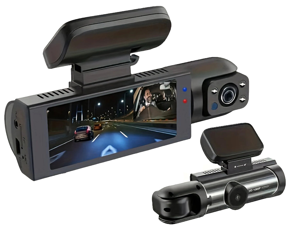 dashcam rétroviseur grand angle caméra habitacle vision nocturne - Drive Live
