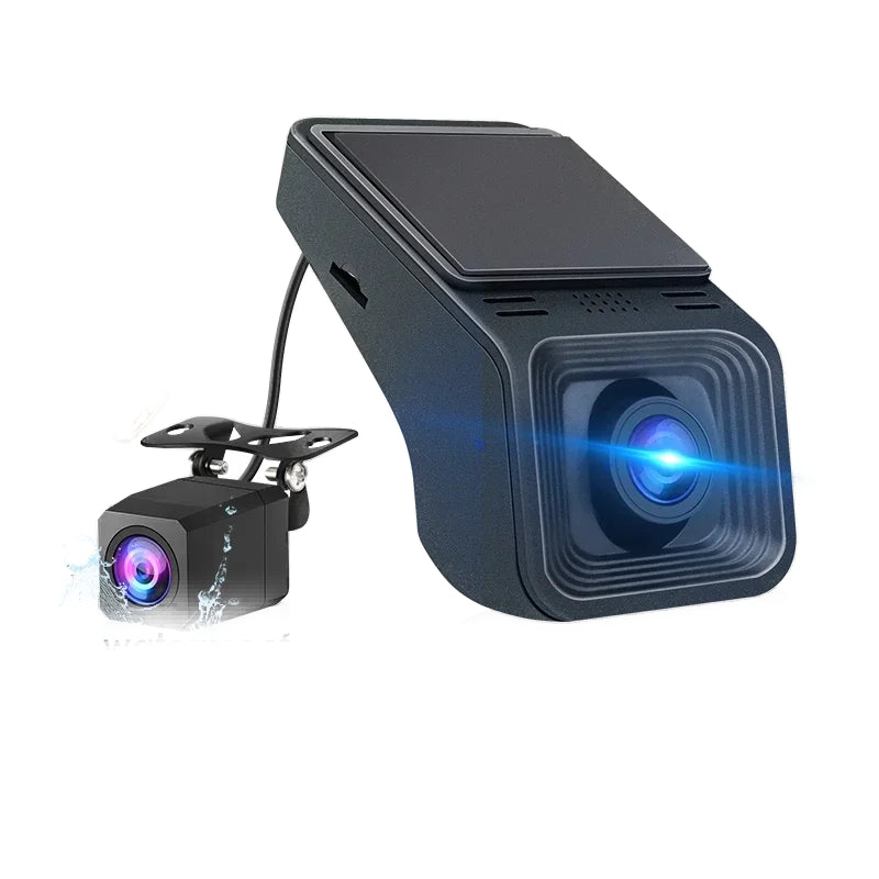 Dashcam USB Double Objectif Pare Brise + Plaque Arrière