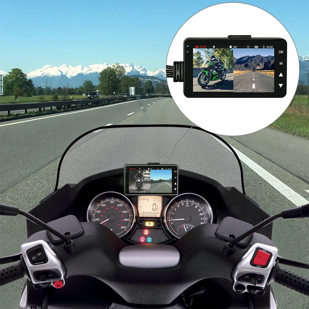 caméra moto double G-sensor spécifications - Drive Live