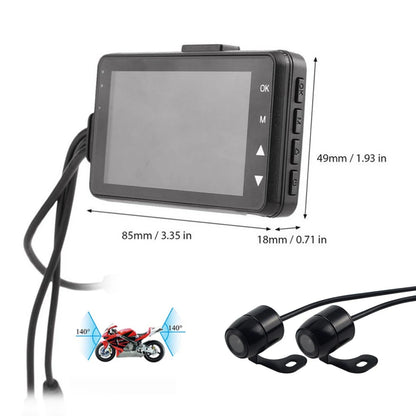 caméra moto écran 3 pouces enregistrement boucle - Drive Live