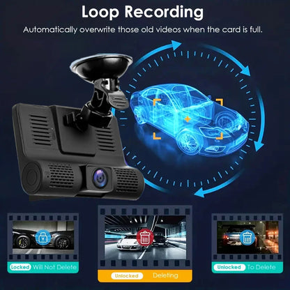 dashcam avant habitacle enregistrement boucle - Drive Live