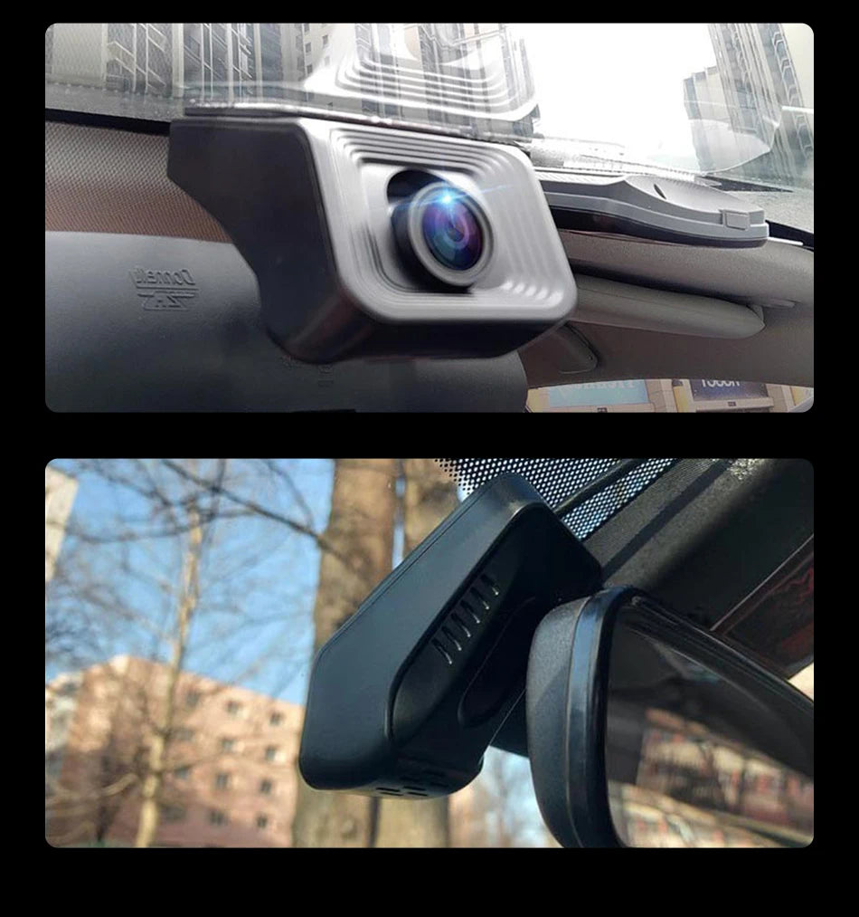 Dashcam USB Double Objectif Pare Brise + Plaque Arrière