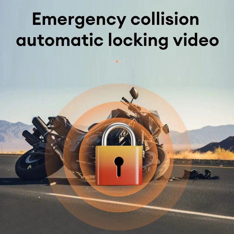 caméra moto IP65 IP67 écran guidon - Drive Live