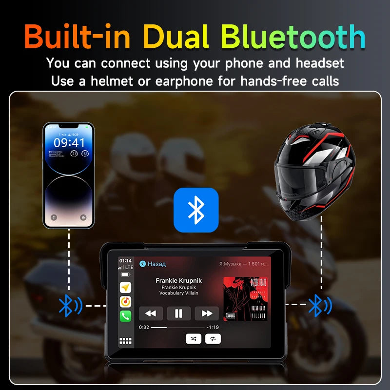 caméra embarquée moto Starlight G-sensor enregistrement boucle - Drive Live