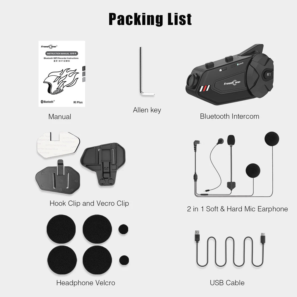 caméra casque moto WiFi transfert smartphone - Drive Live