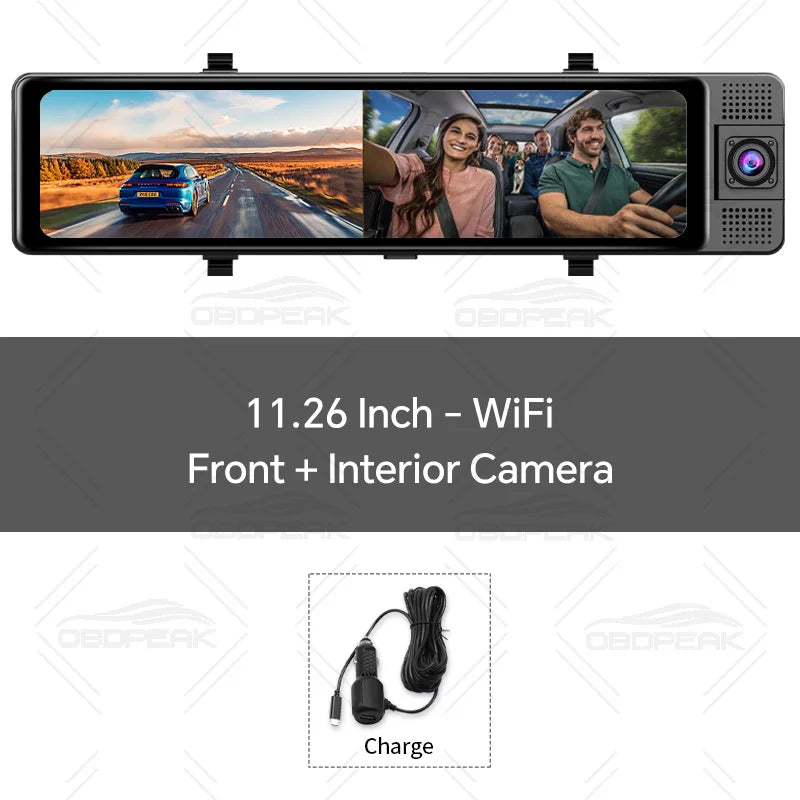 dashcam rétroviseur variante 2 caméras sans GPS 64 Go - Drive Live