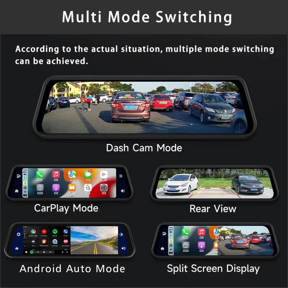 caméra embarquée rétroviseur 4K vision nocturne HDR - Drive Live