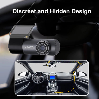 dashcam 2K G-sensor enregistrement boucle - Drive Live