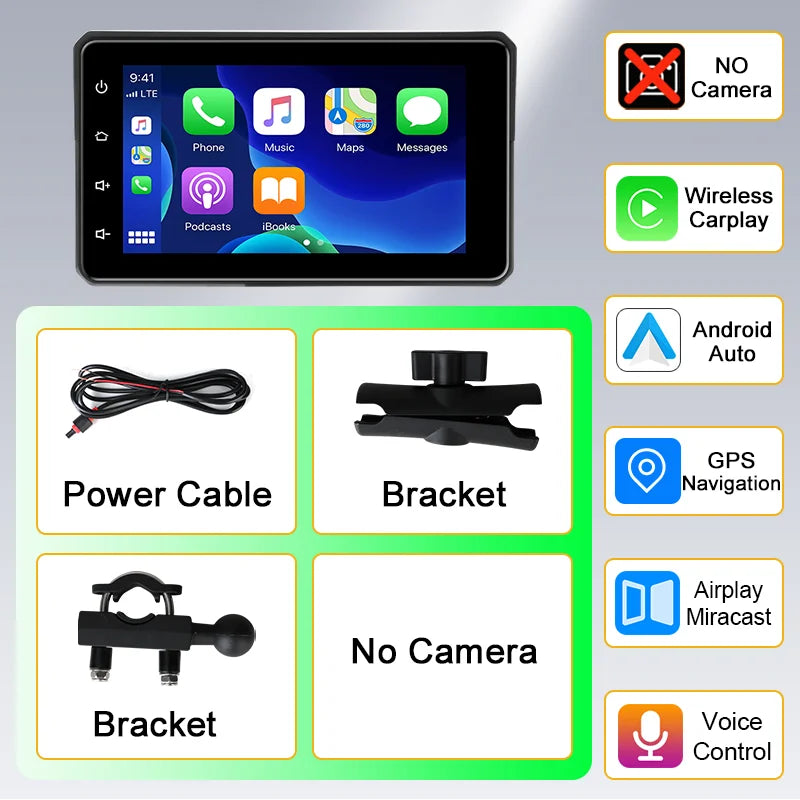 dashcam moto écran guidon IP67 vision nocturne - Drive Live
