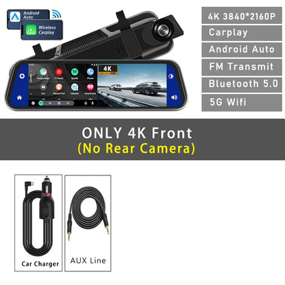 dashcam rétroviseur variante 1 caméra seule - Drive Live
