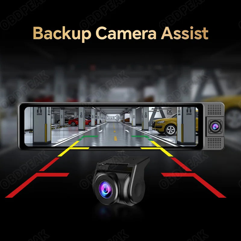 rétroviseur 4K 360 mode parking installation - Drive Live