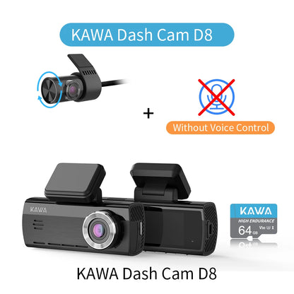 dashcam 4K 360 variante contrôle vocal parking 24h - Drive Live