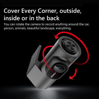 dashcam voiture 1080P installation pare-brise - Drive Live