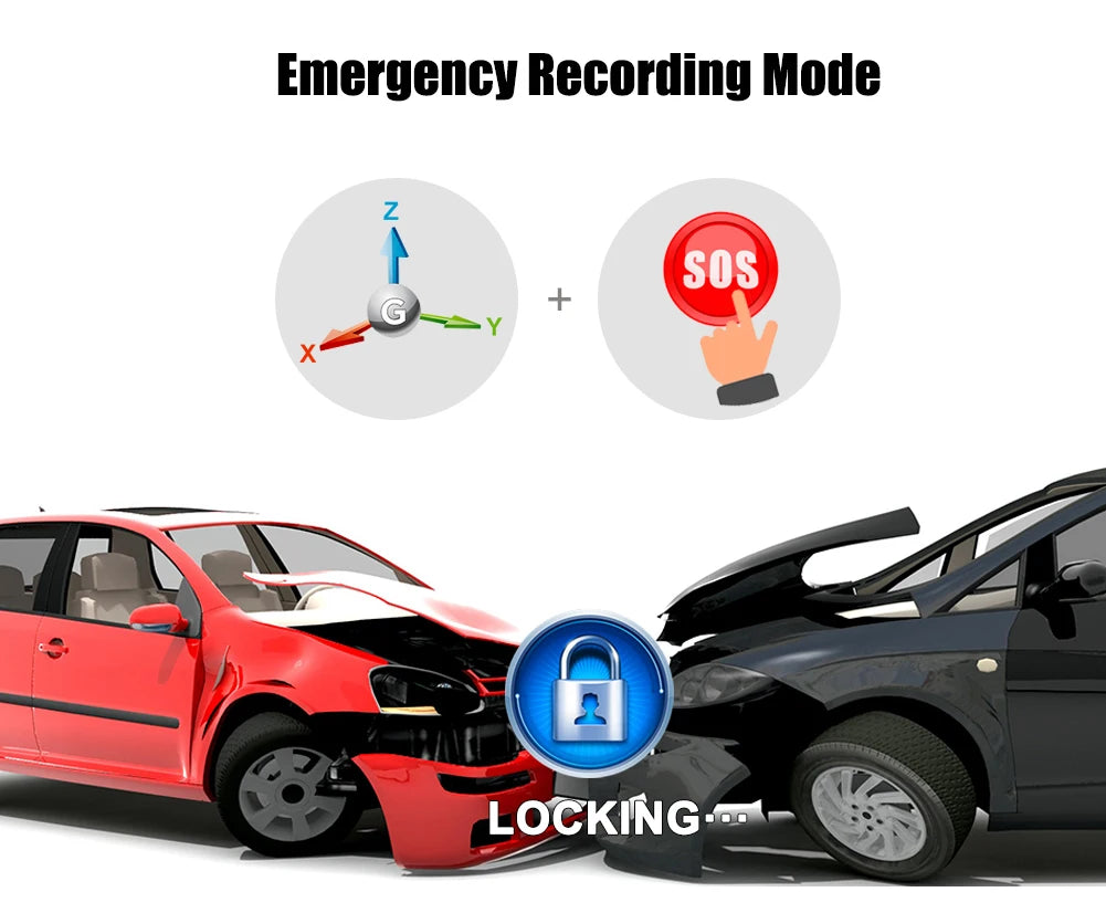 Dashcam 2K Capteur Sony STARVIS WiFi GPS Mode Parking | Drive Live