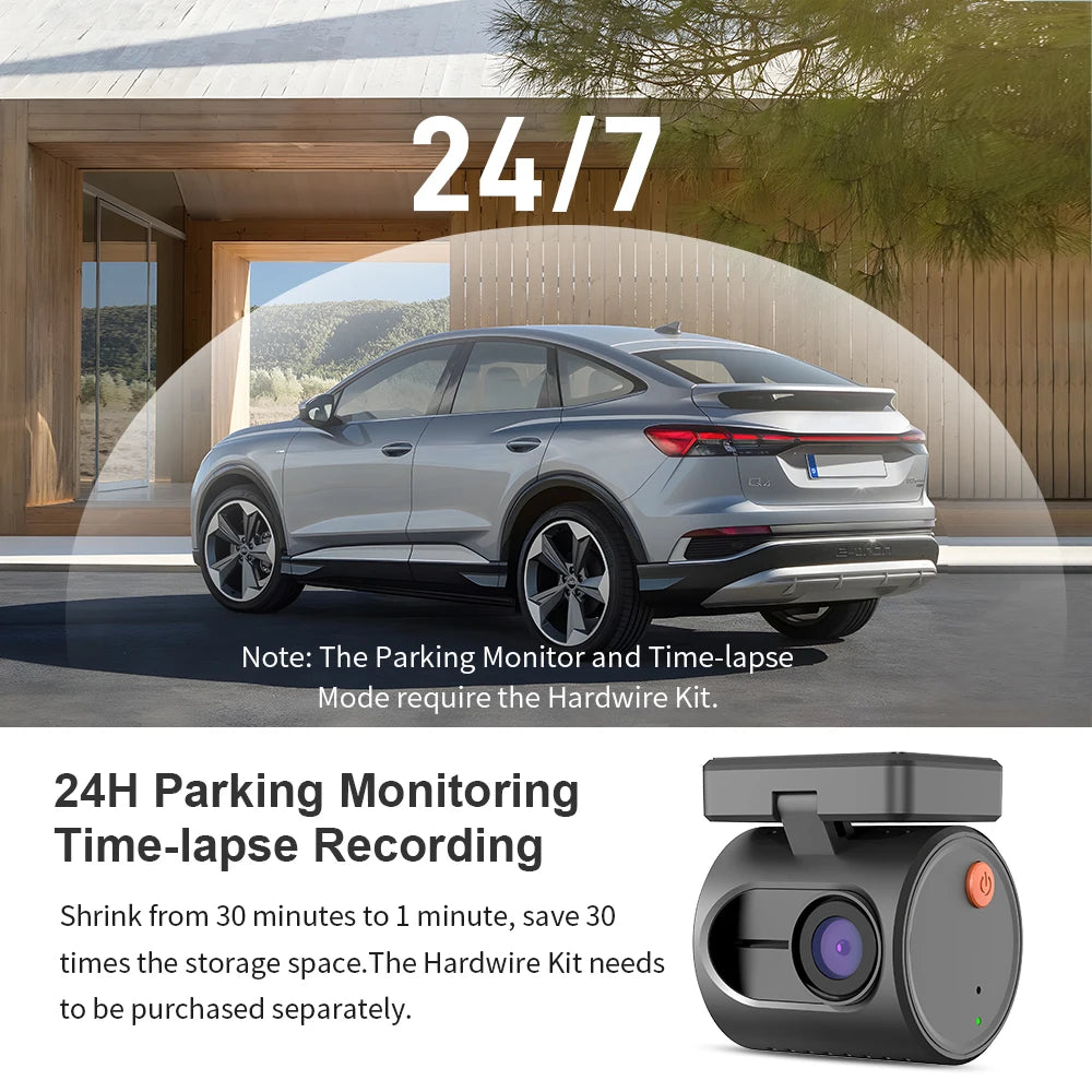 dashcam voiture 2K app smartphone accès vidéo - Drive Live