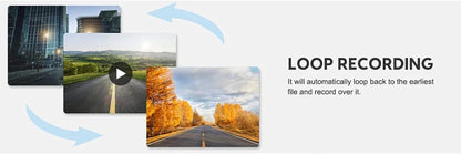 Dashcam Rétroviseur 4K 360° + GPS + Carplay/Android Auto