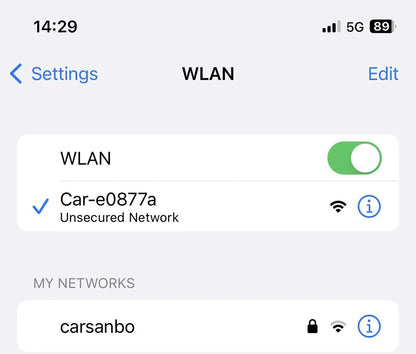 caméra avant arrière WiFi HD vision nocturne - Drive Live