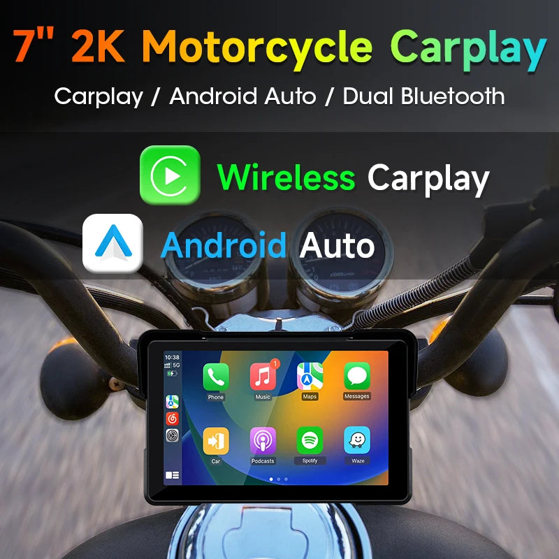 tableau de bord moto dashcam 2K vision nocturne Starlight - Drive Live