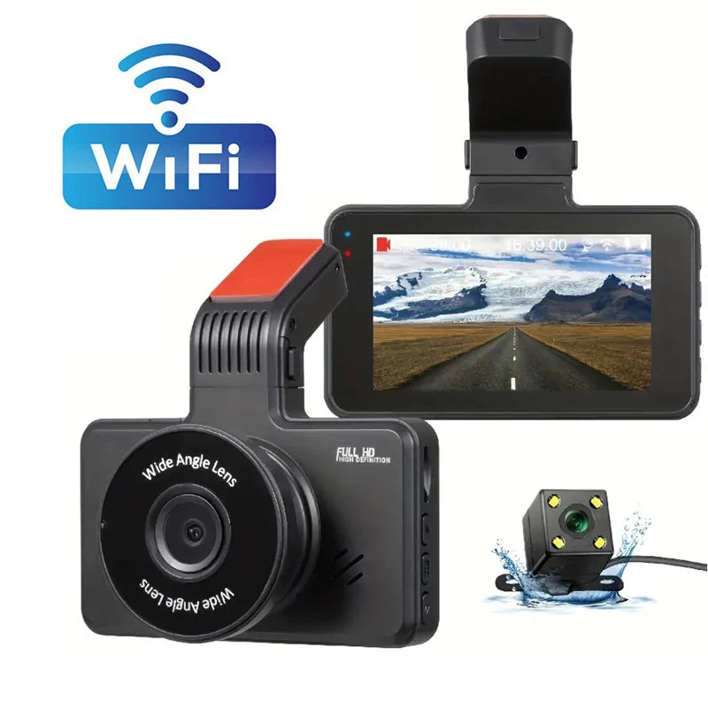 dashcam WiFi double caméra variantes carte mémoire - Drive Live