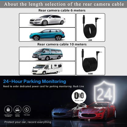 dashcam 3 caméras WiFi GPS app smartphone - Drive Live