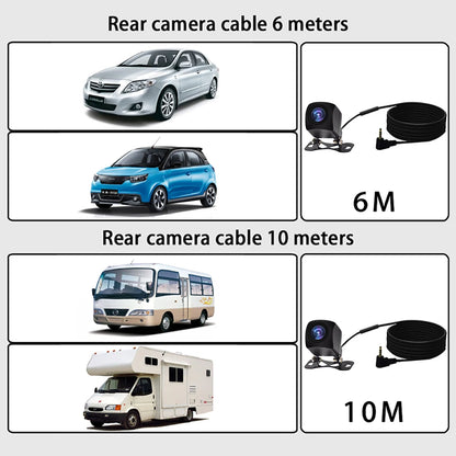 Dashcam Rétroviseur 4K 360° + GPS + Carplay/Android Auto